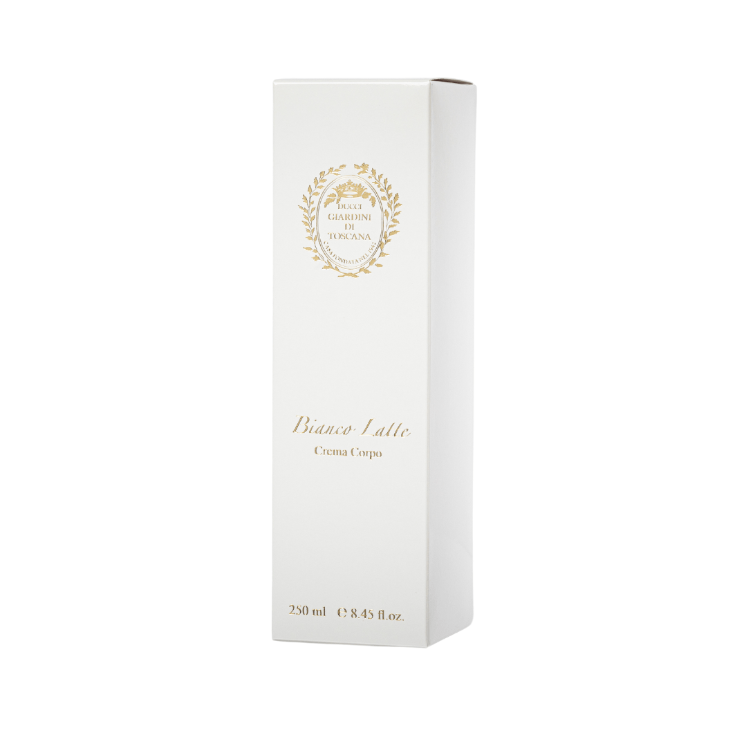 Bianco Latte - Crème pour le Corps 250 ml GIARDINI DI TOSCANA - Parfumerie du Soleil d'Or