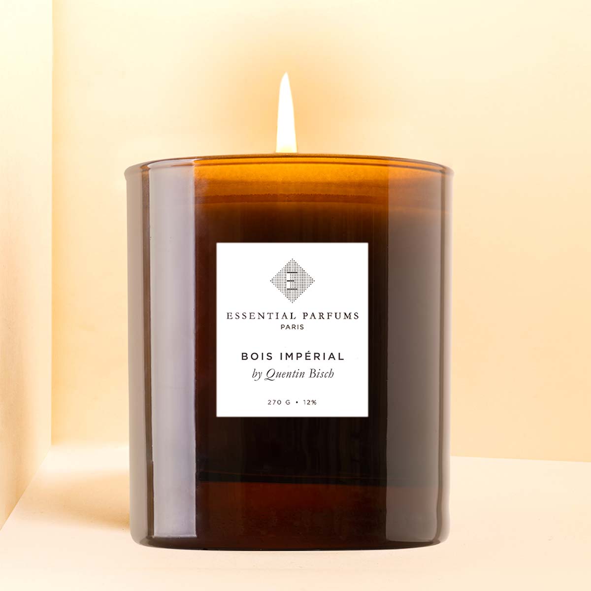 Bois Impérial – Bougie parfumée 270 gr ESSENTIAL PARFUMS - Parfumerie du Soleil d'Or