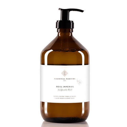 Bois Impérial - Savon Liquide Corps & Mains 500 ml ESSENTIAL PARFUMS - Parfumerie du Soleil d'Or