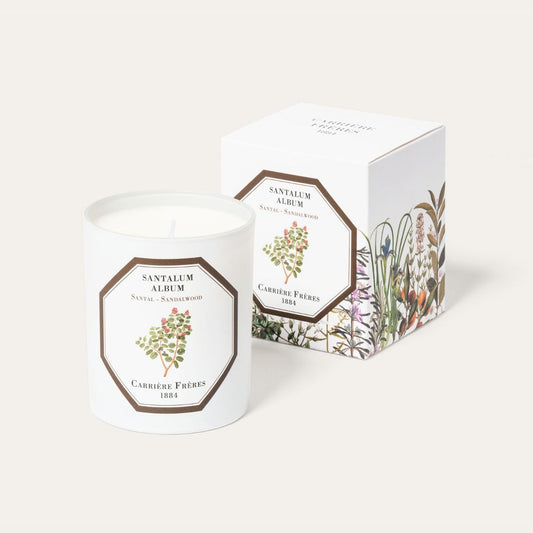Bougie Bois de Santal CARRIÈRE FRÈRES - Parfumerie du Soleil d'Or