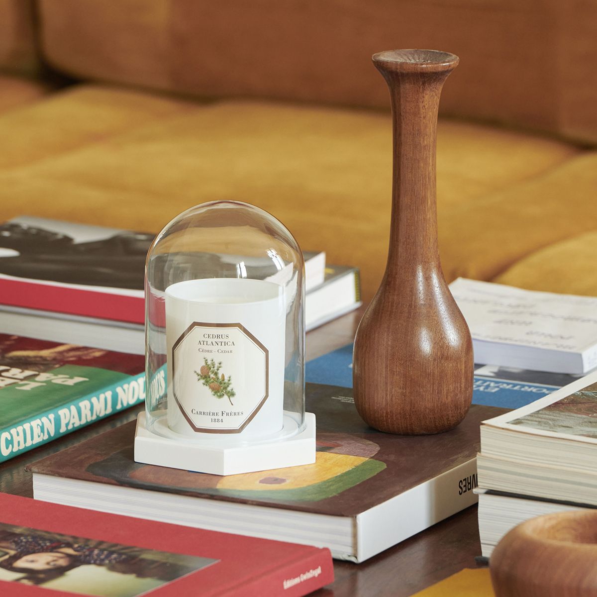 Bougie Cèdre CARRIÈRE FRÈRES - Parfumerie du Soleil d'Or