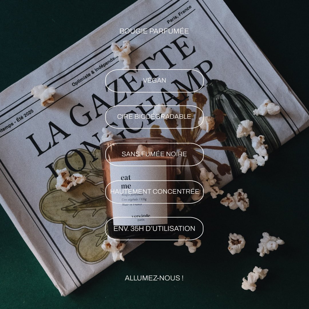 Bougie EAT ME VERSATILE - Parfumerie du Soleil d'Or