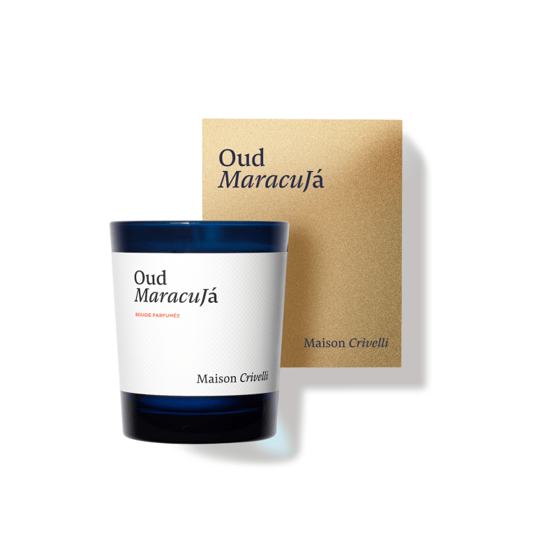 Bougie Oud Maracujá MAISON CRIVELLI - Parfumerie du Soleil d'Or