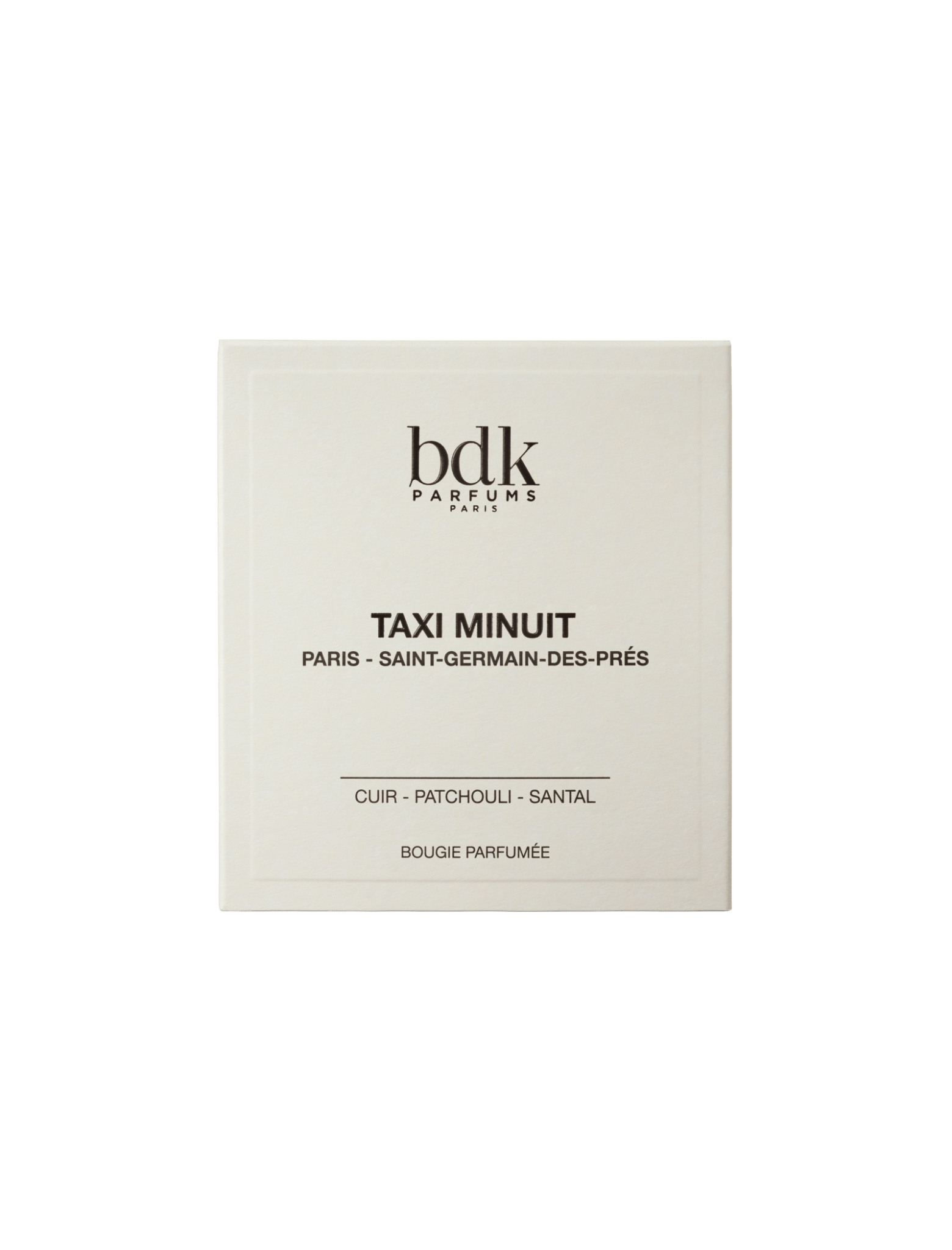 Bougie Taxi Minuit - 250g BDK PARFUMS - Parfumerie du Soleil d'Or