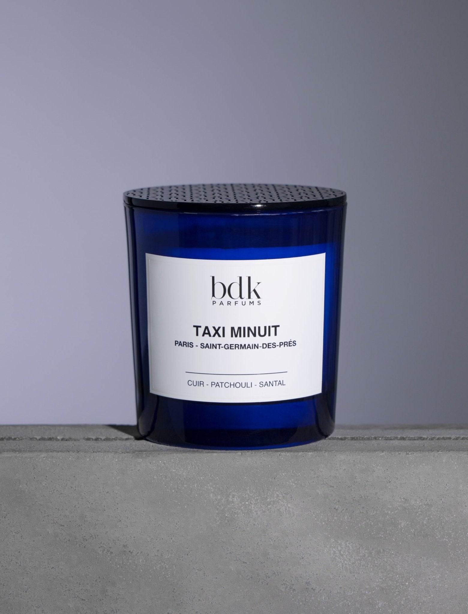 Bougie Taxi Minuit - 250g BDK PARFUMS - Parfumerie du Soleil d'Or
