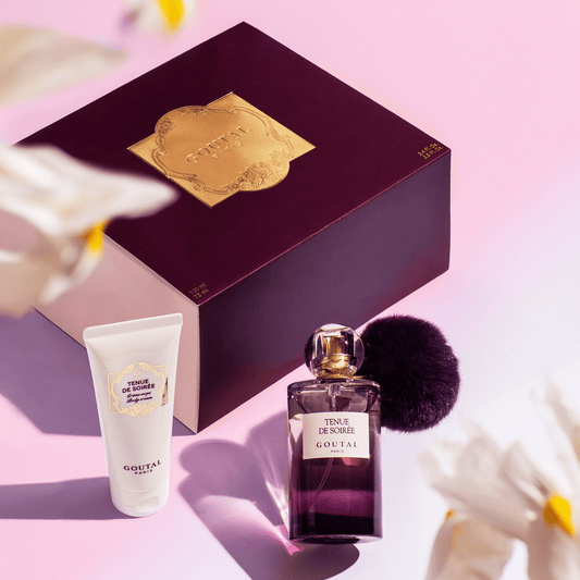 Coffret parfumé Tenue de Soirée - Eau de Parfum & crème corps GOUTAL - Parfumerie du Soleil d'Or