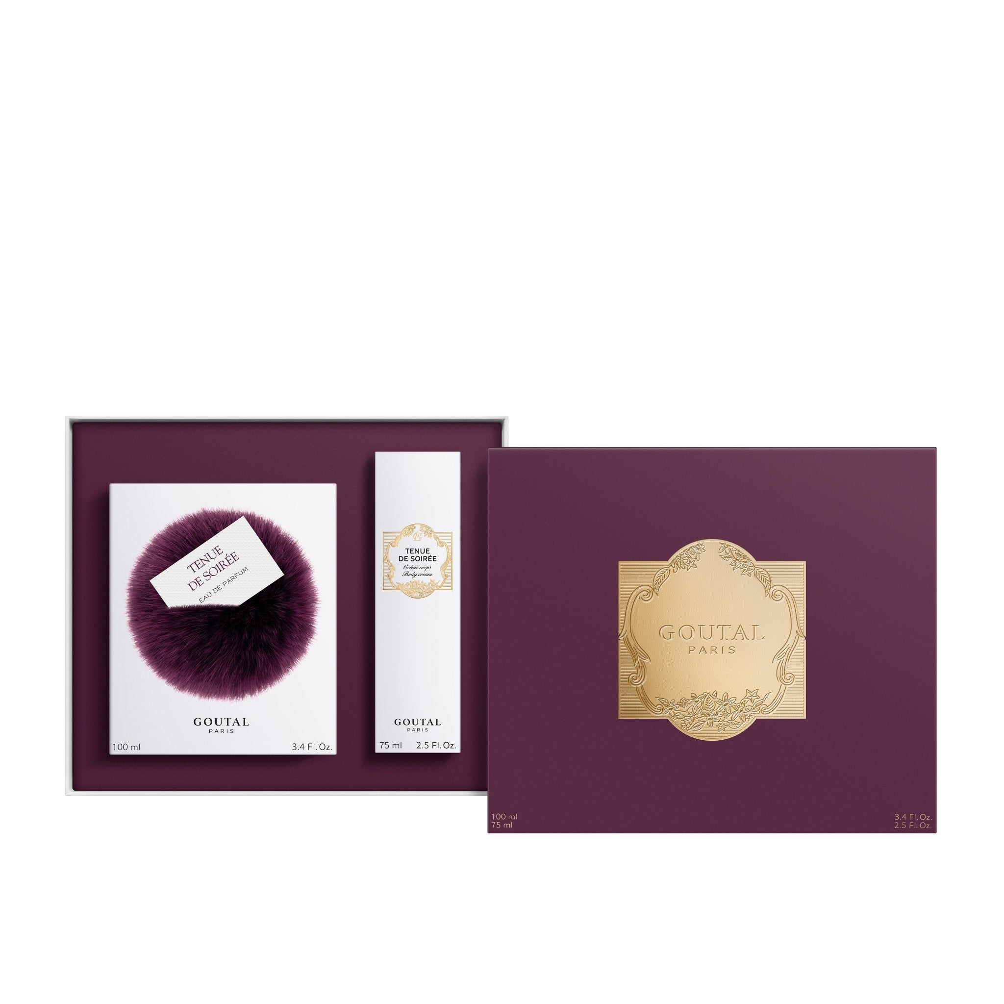 Coffret parfumé Tenue de Soirée - Eau de Parfum & crème corps GOUTAL - Parfumerie du Soleil d'Or