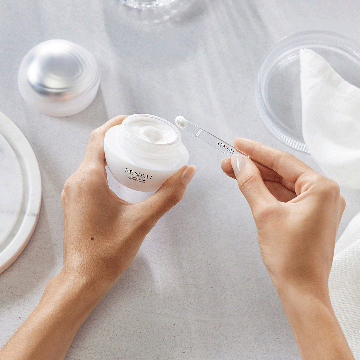 COMFORTING BARRIER MASK - EXPERTS - 60ml SENSAÏ - Parfumerie du Soleil d'Or