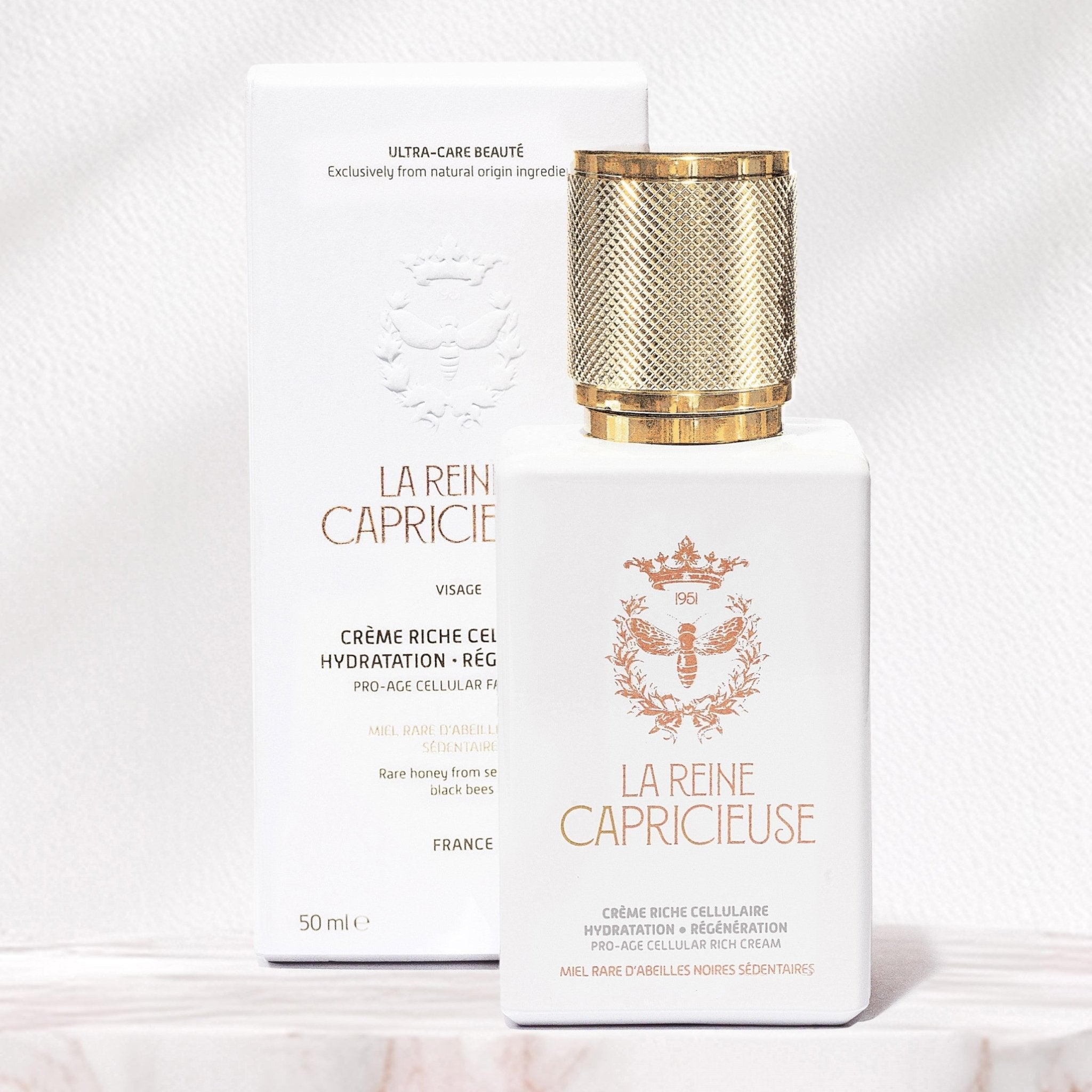 Crème Riche Cellulaire - 50ml LA REINE CAPRICIEUSE - Parfumerie du Soleil d'Or