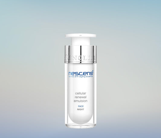 Émulsion Renouvellement Cellulaire Nuit - Visage NESCENS - Parfumerie du Soleil d'Or