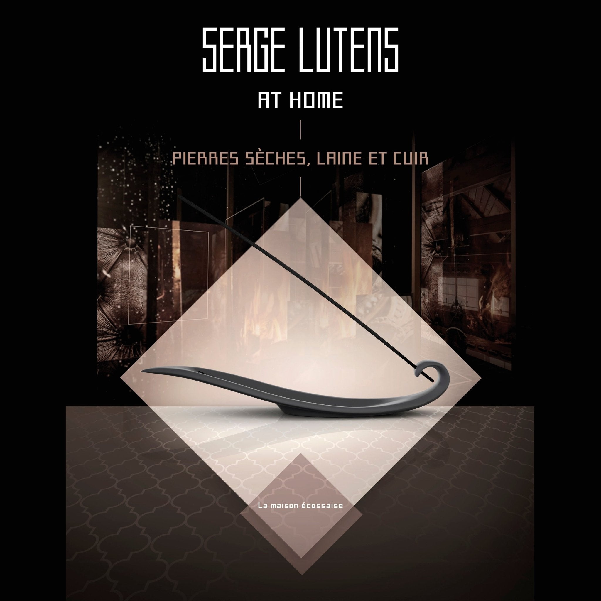 Encens Pierres sèches, laine et cuir - La Maison Ecossaise SERGE LUTENS - Parfumerie du Soleil d'Or