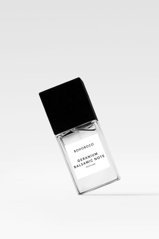 GERANIUM • BALSAMIC NOTE BOHOBOCO - Parfumerie du Soleil d'Or