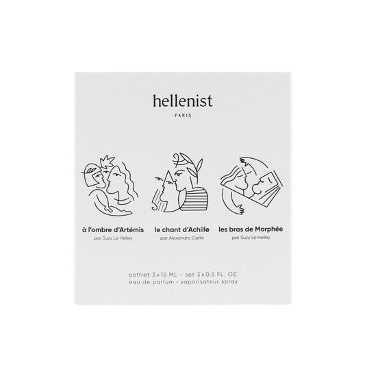 Kit Découverte - Voyage 3x15ml HELLENIST - Parfumerie du Soleil d'Or
