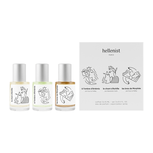 Kit Découverte - Voyage 3x15ml HELLENIST - Parfumerie du Soleil d'Or