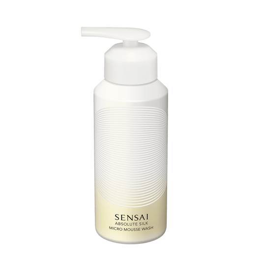 MICRO MOUSSE WASH - ABSOLUTE SILK - 180ml SENSAÏ - Parfumerie du Soleil d'Or