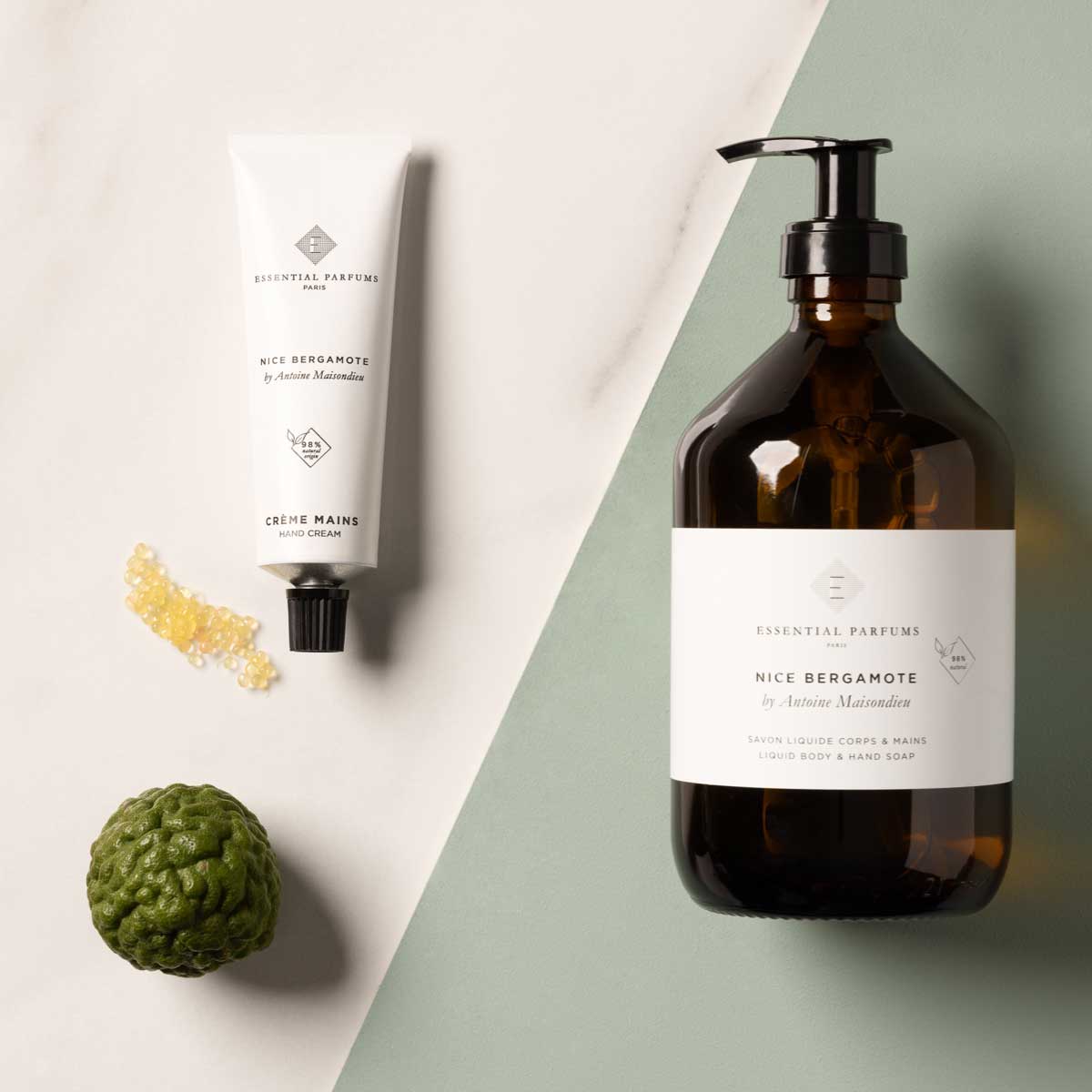 Nice Bergamote – Crème Mains 50 ml ESSENTIAL PARFUMS - Parfumerie du Soleil d'Or