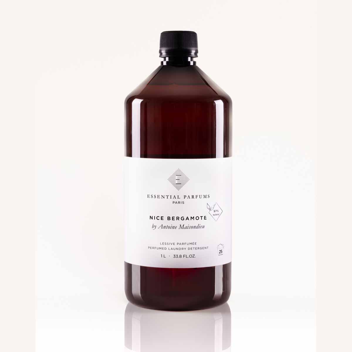Nice Bergamote - Lessive Parfumée 1 L ESSENTIAL PARFUMS - Parfumerie du Soleil d'Or