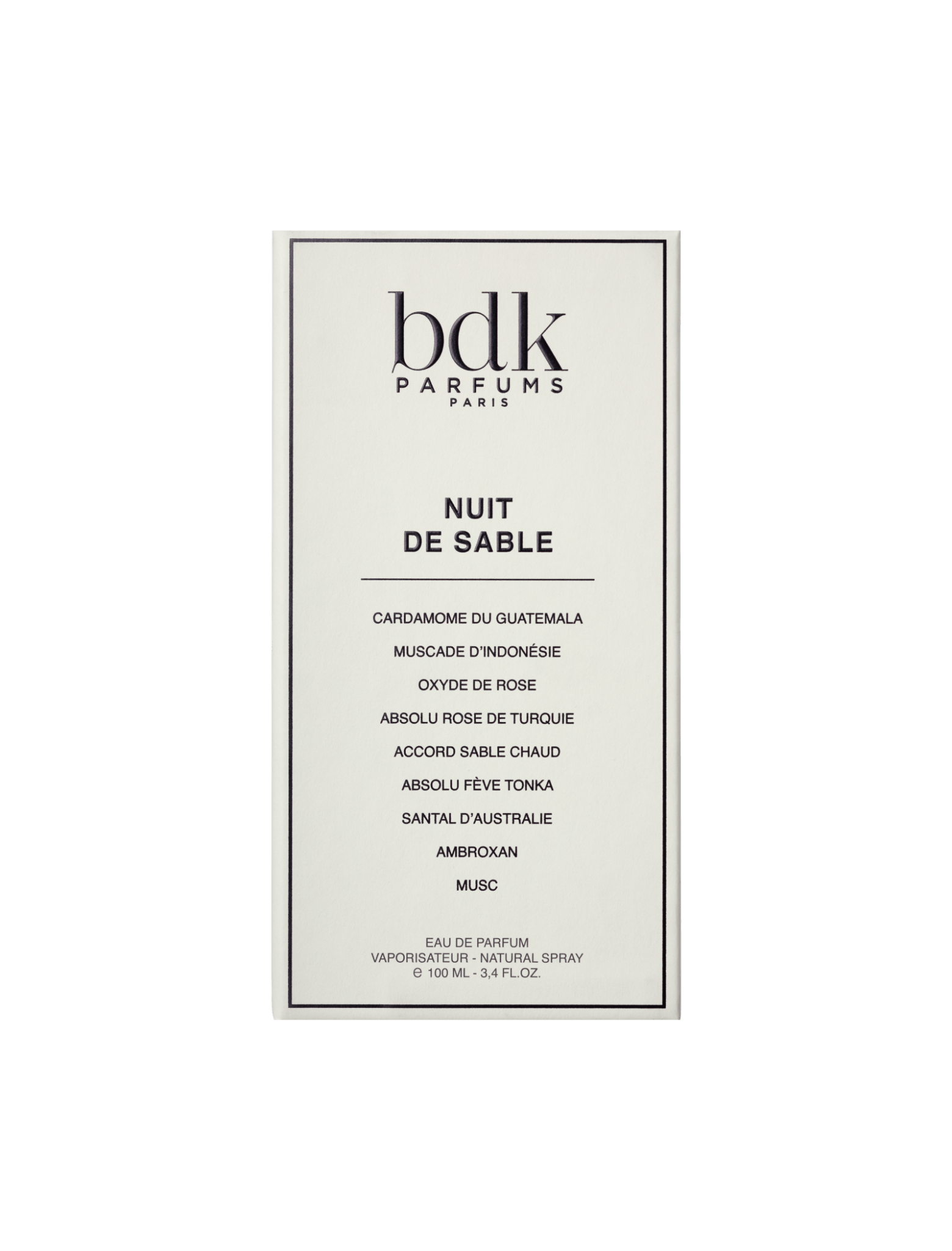 Nuit de Sable BDK PARFUMS - Parfumerie du Soleil d'Or