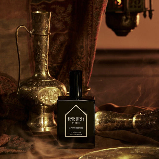 Parfum d'intérieur - Le Palais des Sables - La Maison Arabe SERGE LUTENS - Parfumerie du Soleil d'Or