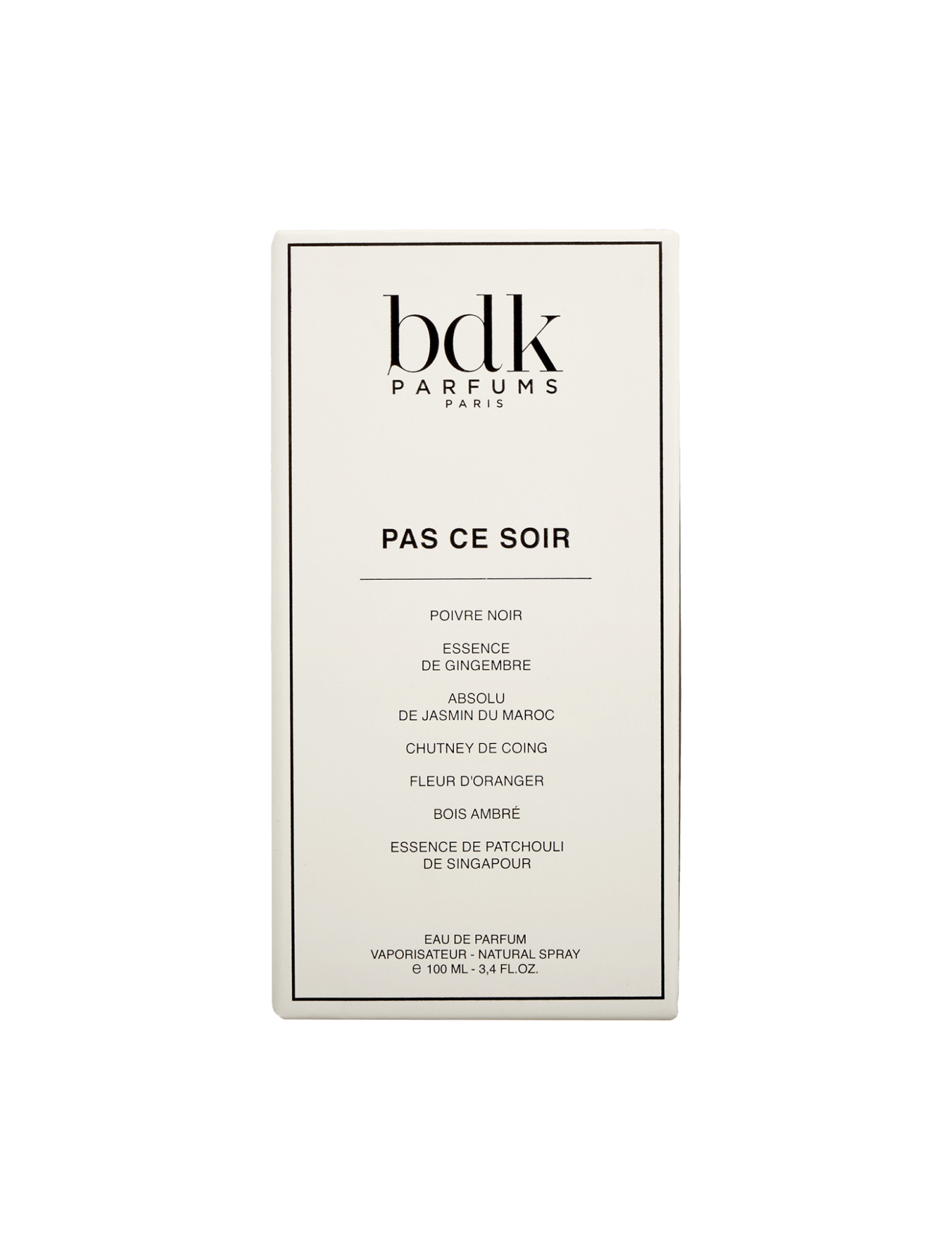 Pas ce Soir BDK PARFUMS - Parfumerie du Soleil d'Or