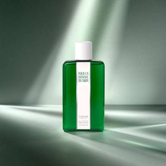 Pour Un Homme de CARON - Gel Douche Corps et Cheveux CARON - Parfumerie du Soleil d'Or