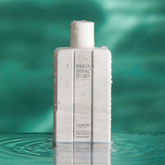 Pour Un Homme de CARON Le Matin - Gel Douche Corps et Cheveux CARON - Parfumerie du Soleil d'Or
