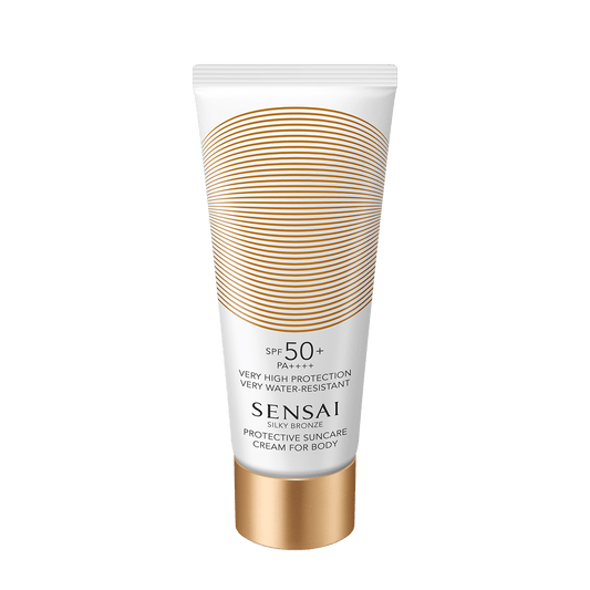 PROTECTIVE SUNCARE CREAM FOR BODY - SILKY BRONZE SENSAÏ - Parfumerie du Soleil d'Or