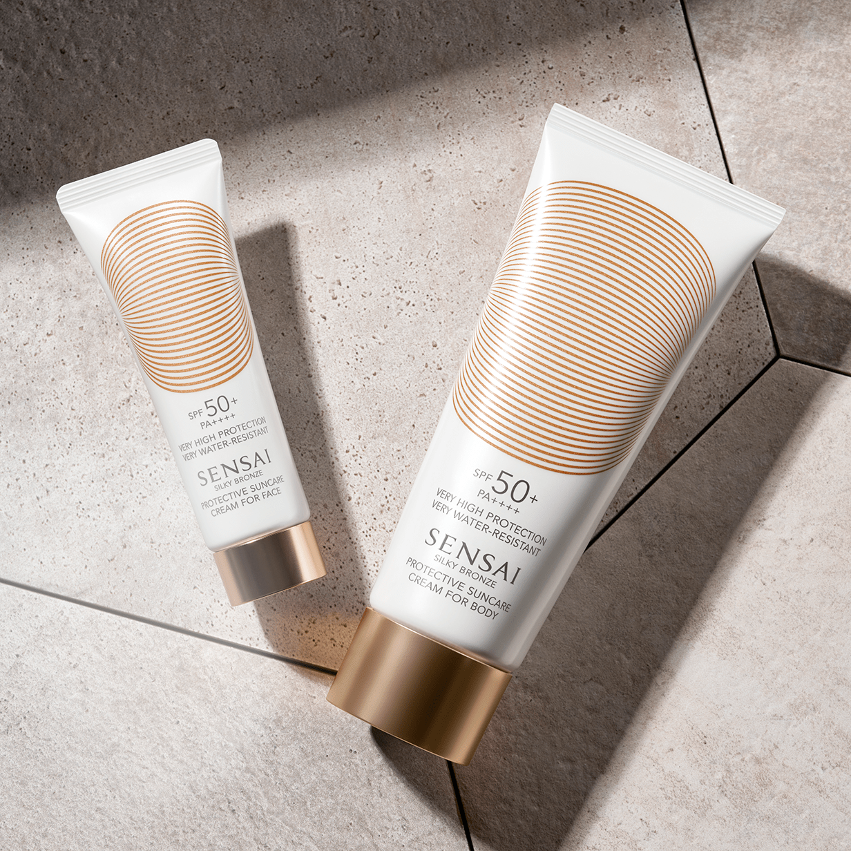 PROTECTIVE SUNCARE CREAM FOR BODY - SILKY BRONZE SENSAÏ - Parfumerie du Soleil d'Or