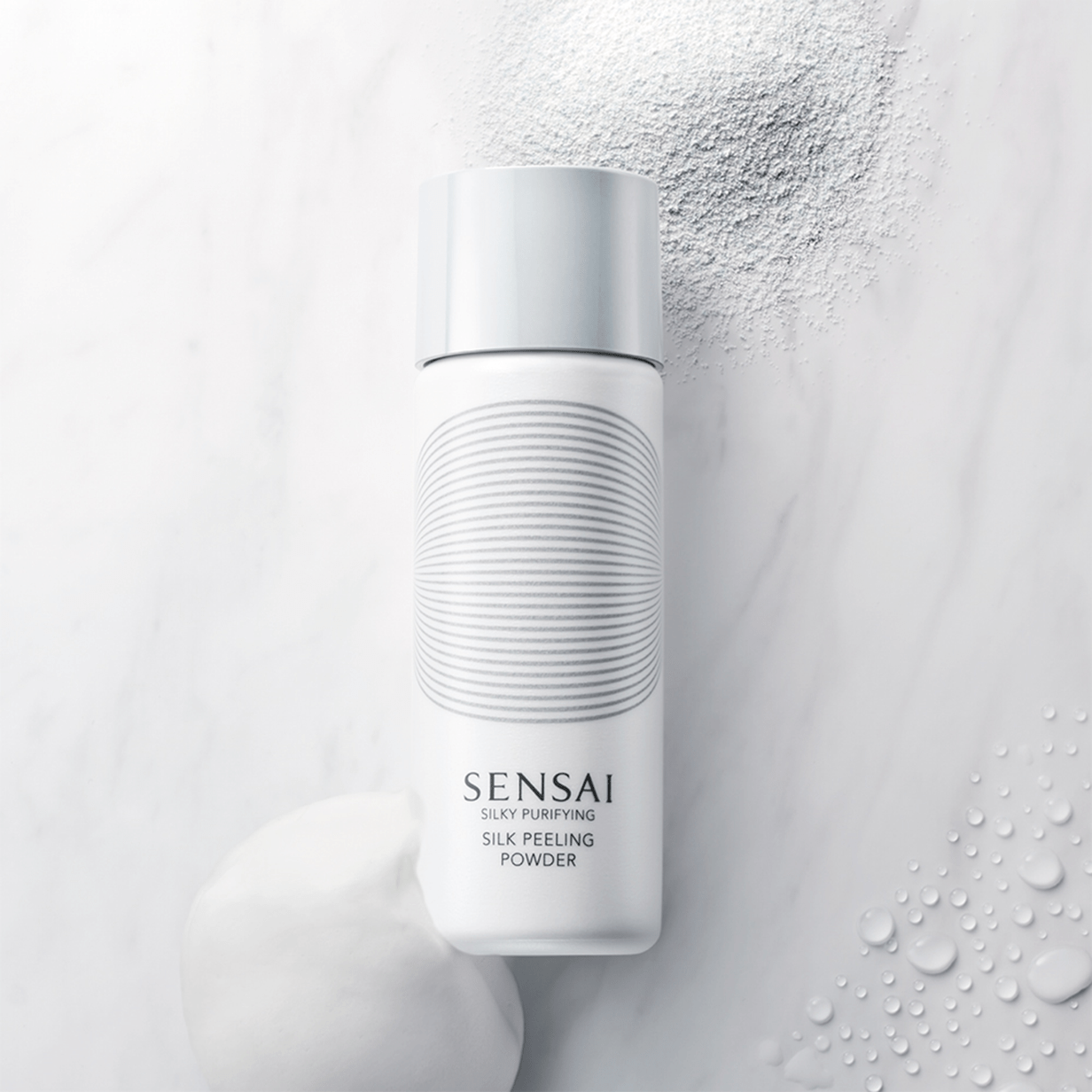 SILK PEELING POWDER - SILKY PURIFYING - 40g SENSAÏ - Parfumerie du Soleil d'Or