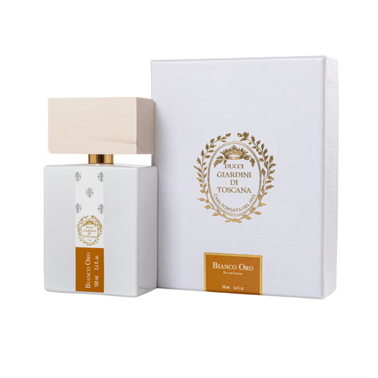 Bianco Oro de Giardini di Toscana, eau de parfum 100 ml avec son étui