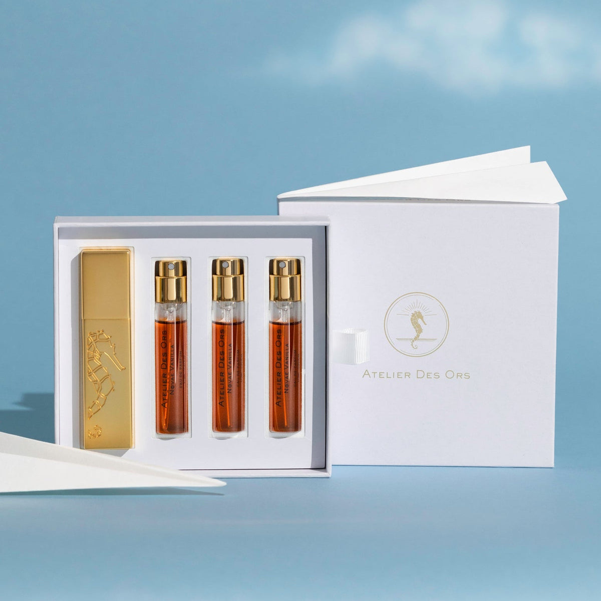 NOVAE VANILLA TRAVEL SET ATELIER DES ORS - Soleil d'Or