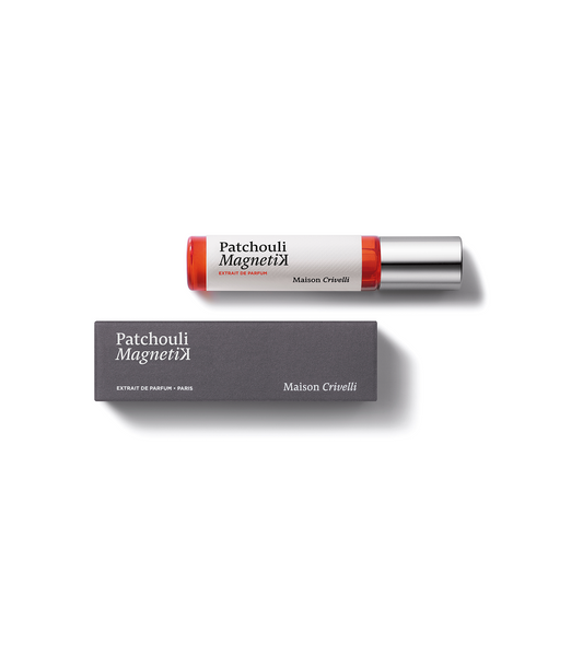 Patchouli Magnetik de Maison Crivelli, extrait de parfum format voyage 5 ml