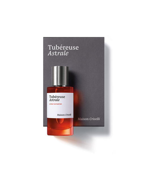 Tubéreuse Astrale de Maison Crivelli, extrait de parfum 50 ml avec son étui