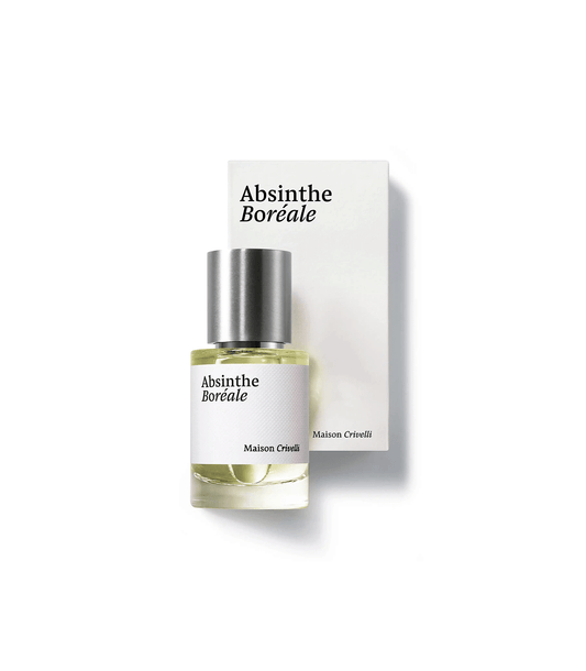 Absinthe Boréale de Maison Crivelli, eau de parfum 30 ml avec son étui