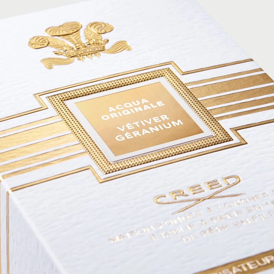 Acqua Originale - Vétiver Géranium CREED - Parfumerie du Soleil d'Or