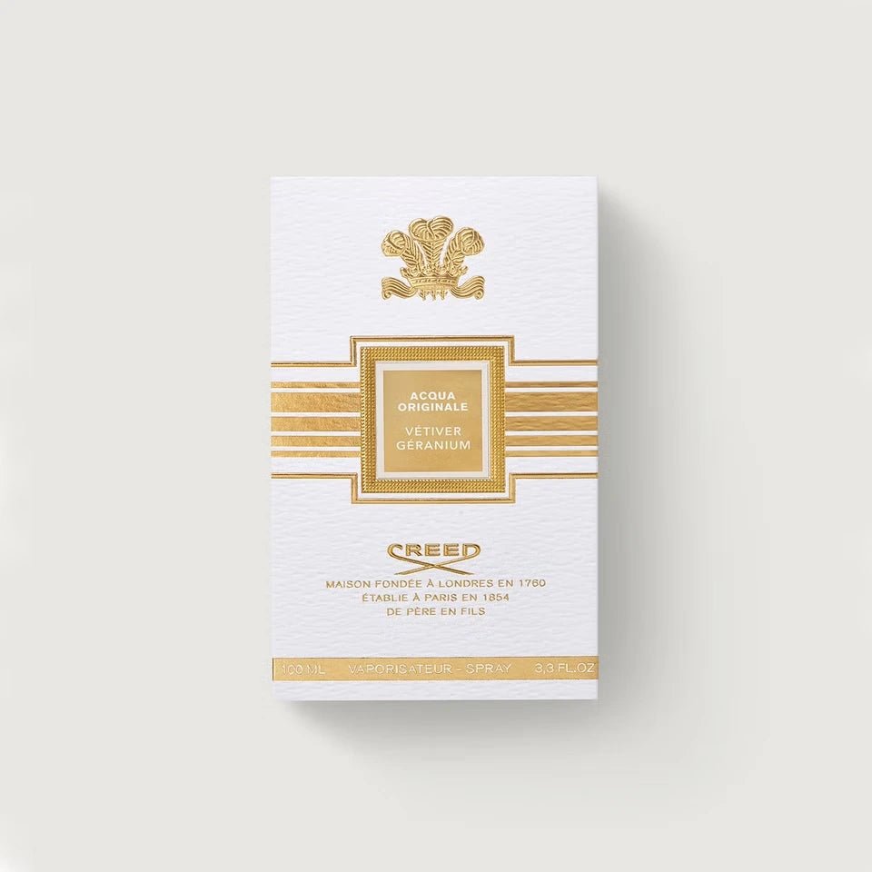 Acqua Originale - Vétiver Géranium CREED - Parfumerie du Soleil d'Or