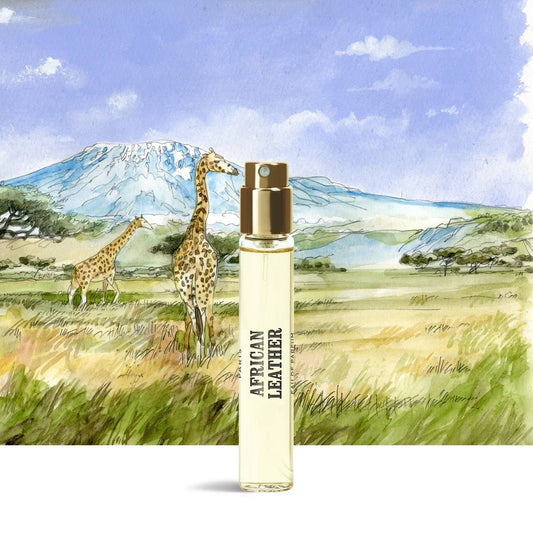 African Leather MEMO - Parfumerie du Soleil d'Or