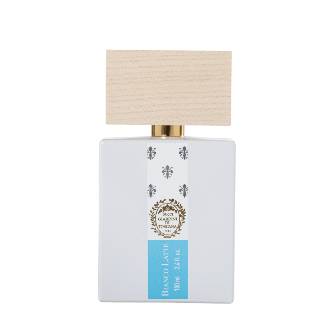 Bianco Latte by Giardini di Toscana, back of the bottle