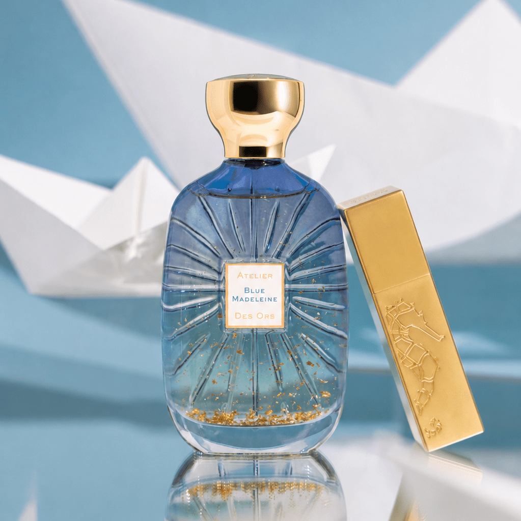 Blue Madeleine - Travel Set ATELIER DES ORS - Soleil d'Or