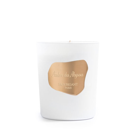 Bougie Ambre des Abysses HOUBIGANT - Parfumerie du Soleil d'Or