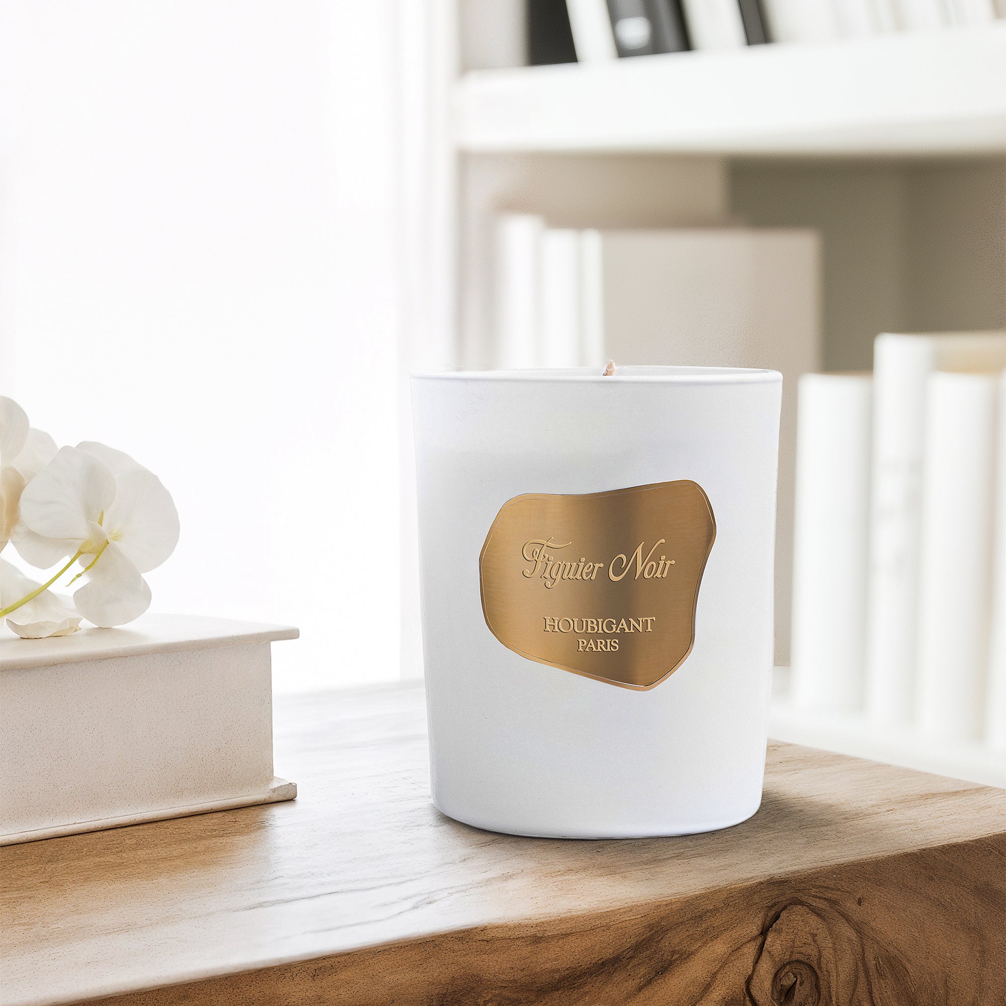 Bougie Figuier Noir HOUBIGANT - Parfumerie du Soleil d'Or
