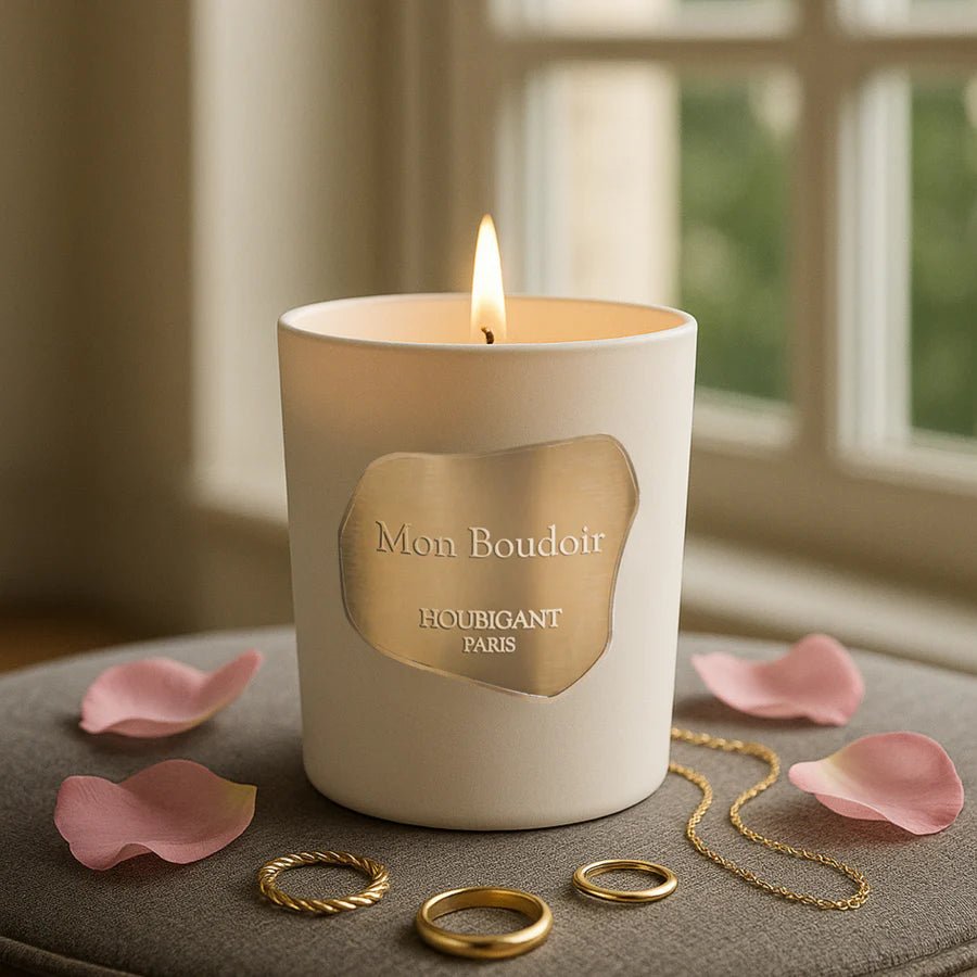 Bougie Mon Boudoir HOUBIGANT - Parfumerie du Soleil d'Or