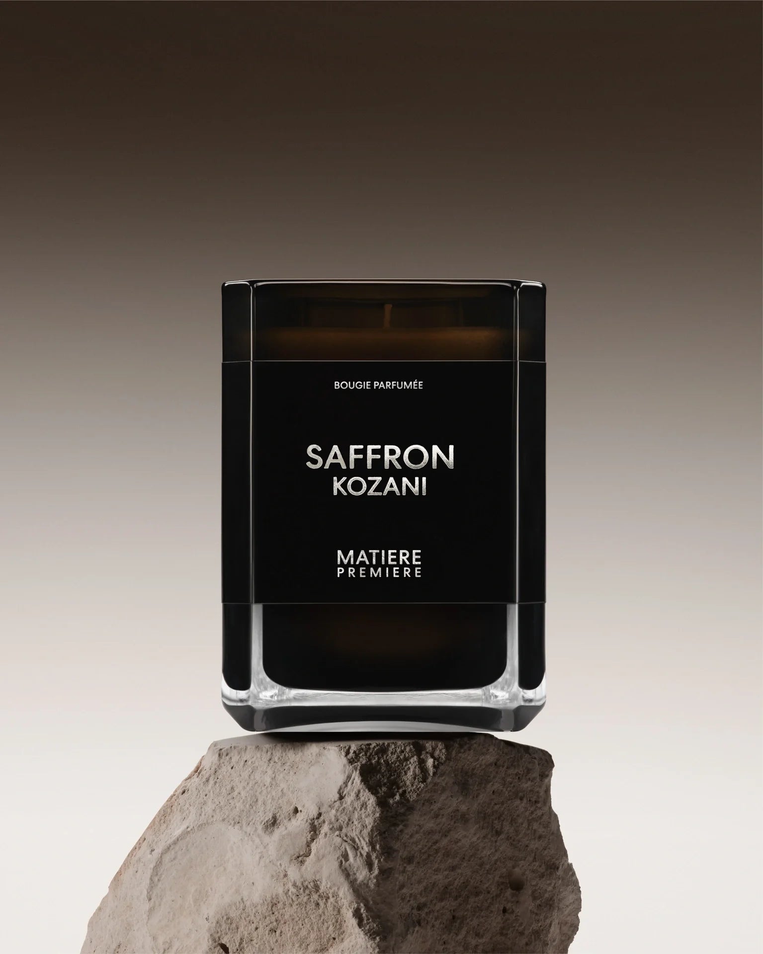 Bougie SAFFRON KOZANI MATIÈRE PREMIÈRE - Parfumerie du Soleil d'Or