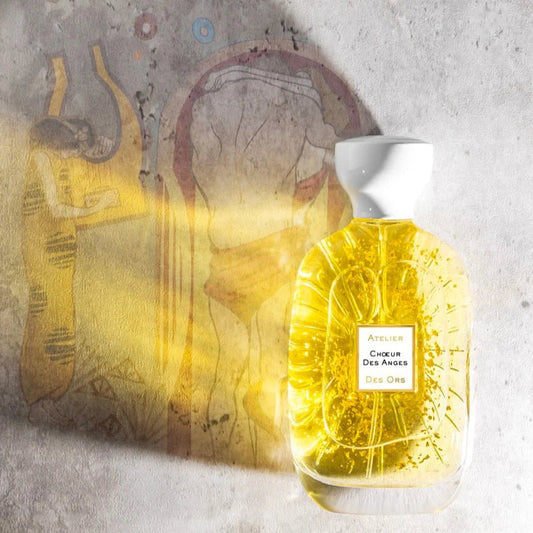 Flacon Eau de Parfum Choeur des Anges Atelier des Ors miel orange