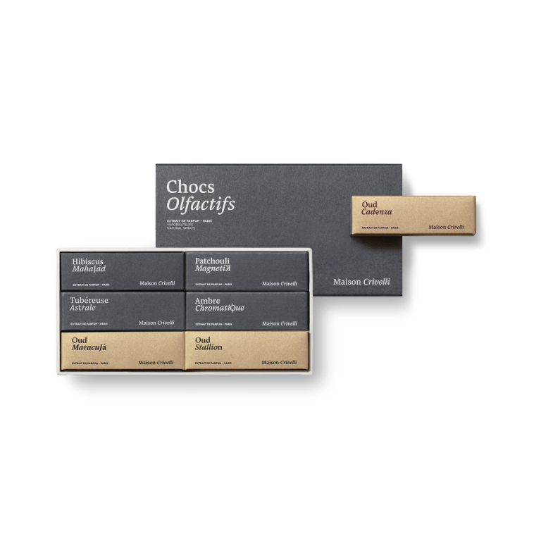 Maison Crivelli extraits de parfum discovery set