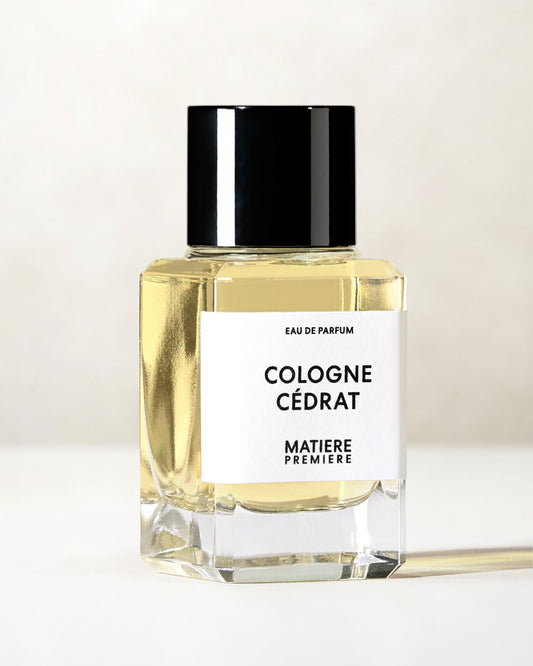 COLOGNE CÉDRAT MATIÈRE PREMIÈRE - Parfumerie du Soleil d'Or