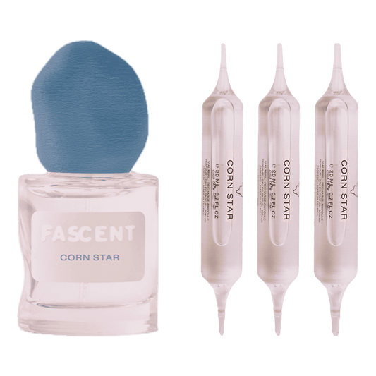 Corn Star de Fascent, spray 30 ml et ses 3 recharges de 20 ml