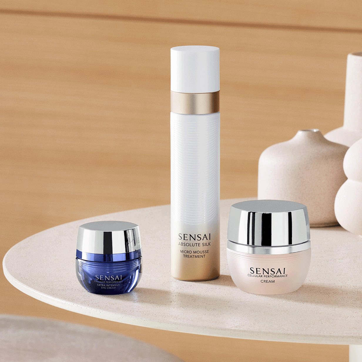 CRÈME CONTOUR DES YEUX SOIN INTENSE - CELLULAR PERFORMANCE SENSAÏ - Soleil d'Or