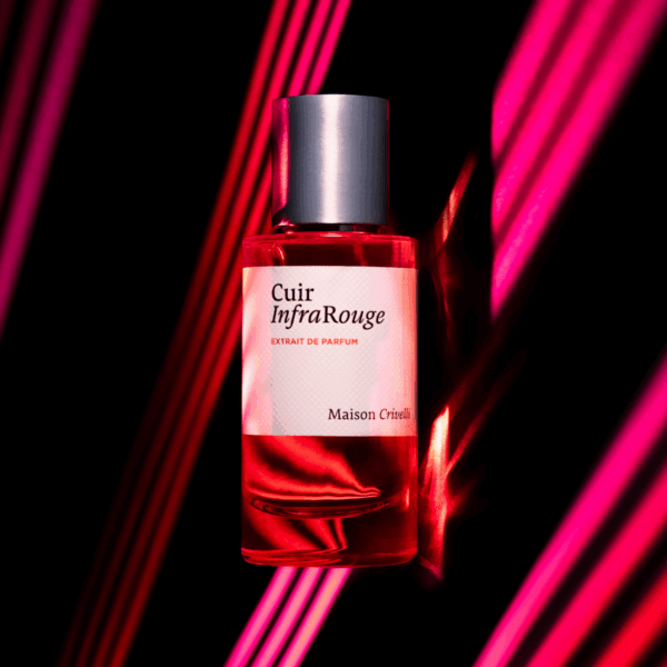 Cuir InfraRouge by Maison Crivelli, extrait de parfum bottle