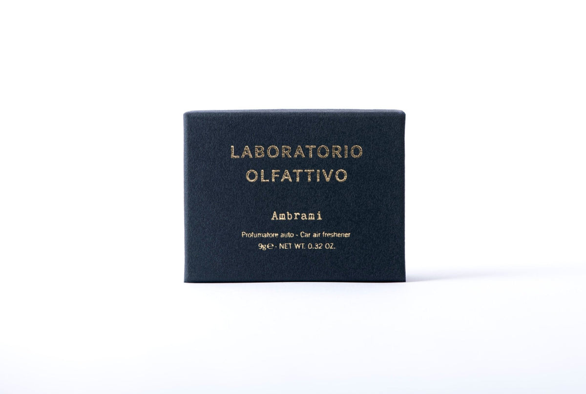 DÉSODORISANT POUR VOITURE – AMBRAMI LABORATORIO OLFATTIVO - Soleil d'Or